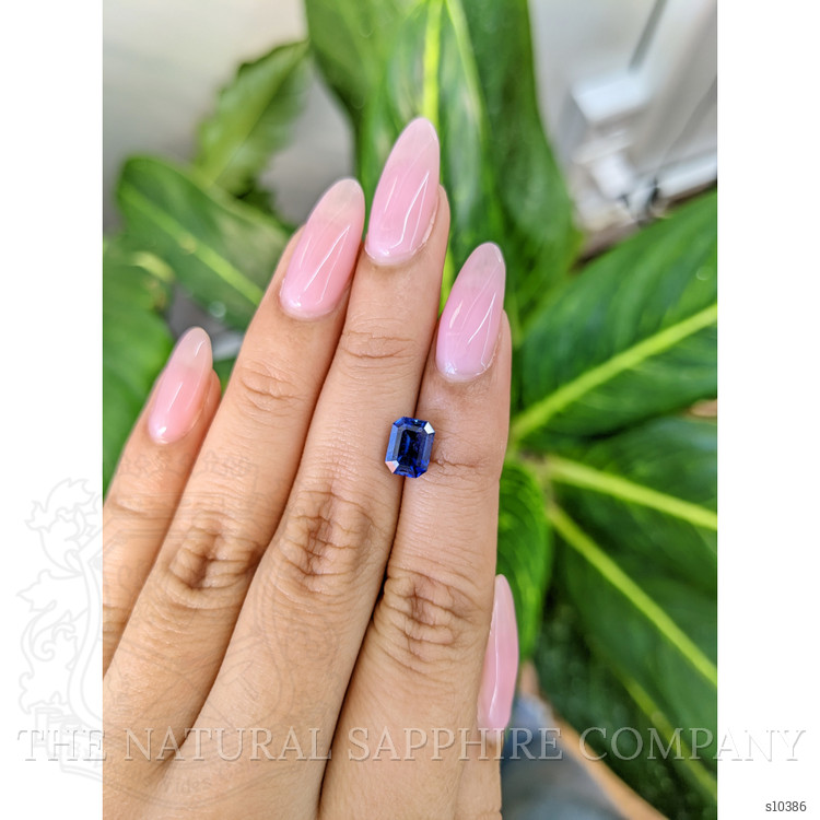 2.06 Ct. Blue Sapphire from Ceylon (Sri Lanka)