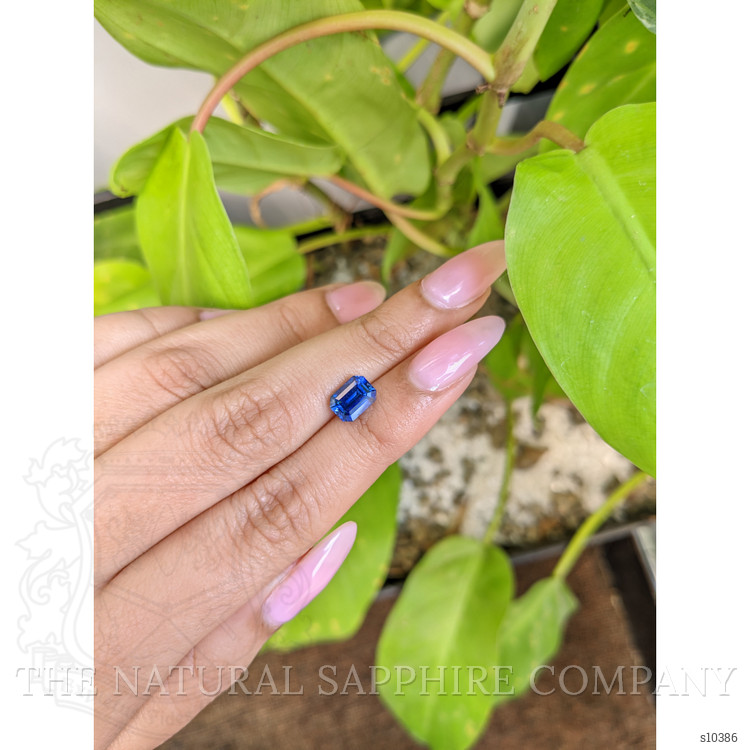 2.06 Ct. Blue Sapphire from Ceylon (Sri Lanka)