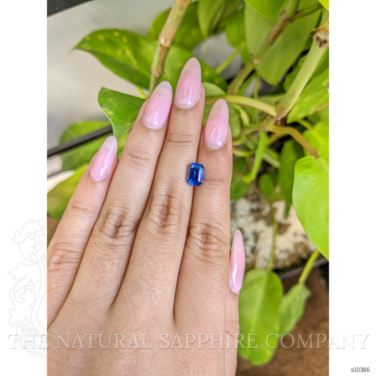 2.06 Ct. Blue Sapphire from Ceylon (Sri Lanka)
