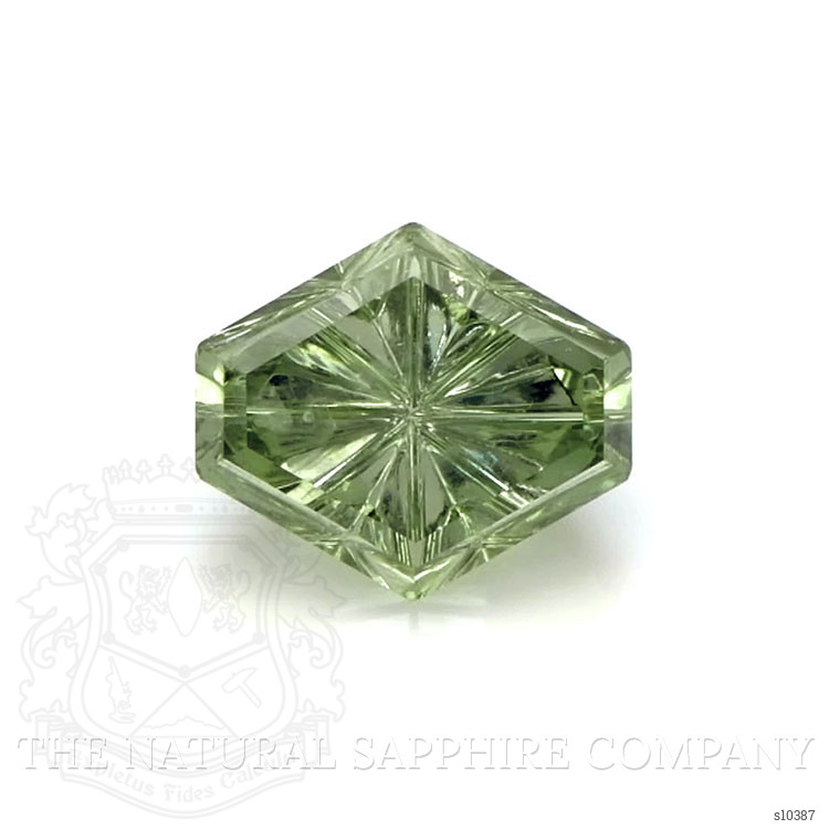 3.72 Ct. Green Sapphire from Montana
