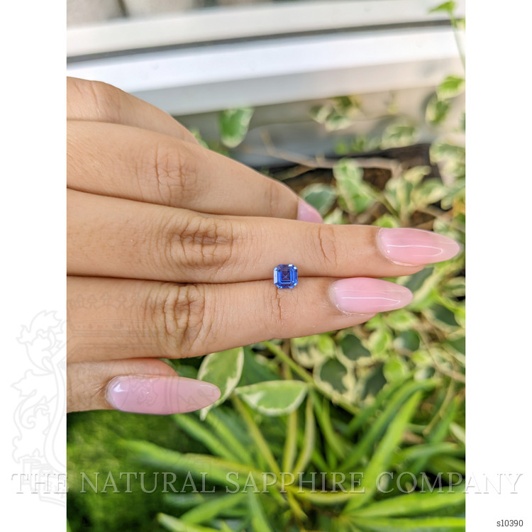 0.73 Ct. Blue Sapphire from Ceylon (Sri Lanka)