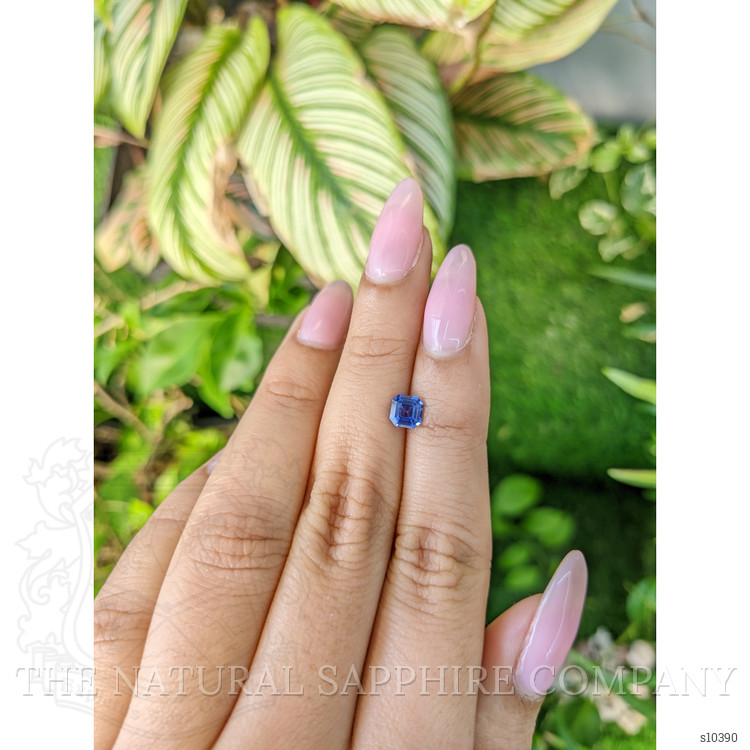 0.73 Ct. Blue Sapphire from Ceylon (Sri Lanka)