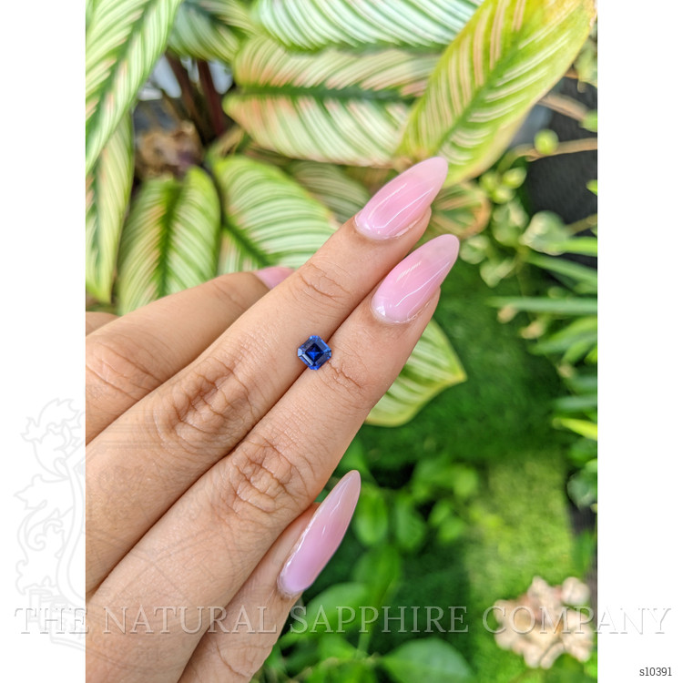 0.60 Ct. Blue Sapphire from Ceylon (Sri Lanka)