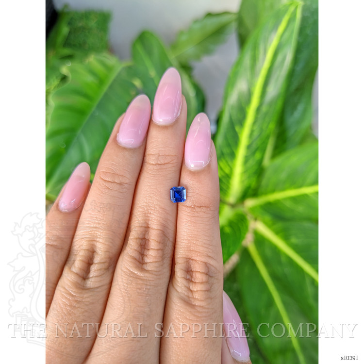 0.60 Ct. Blue Sapphire from Ceylon (Sri Lanka)