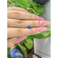0.74 Ct. Blue Sapphire from Ceylon (Sri Lanka) Life Style