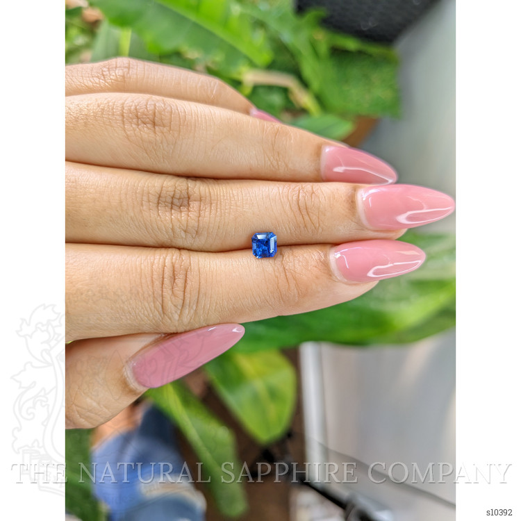 0.74 Ct. Blue Sapphire from Ceylon (Sri Lanka)