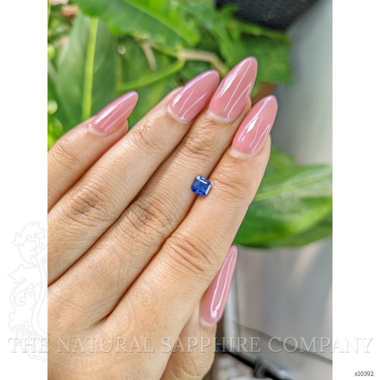0.74 Ct. Blue Sapphire from Ceylon (Sri Lanka)