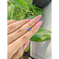 0.66 Ct. Blue Sapphire from Ceylon (Sri Lanka) Life Style