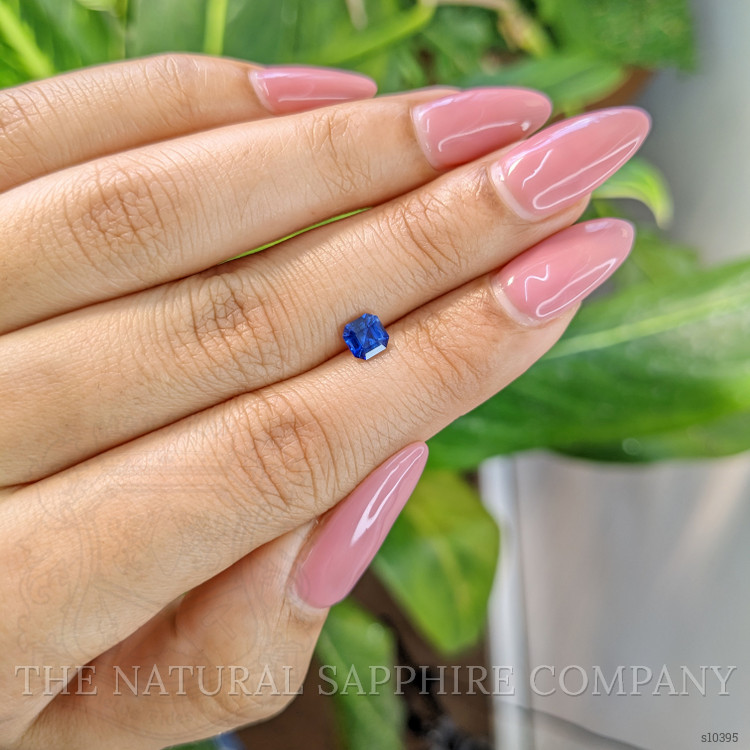 0.71 Ct. Blue Sapphire from Ceylon (Sri Lanka)