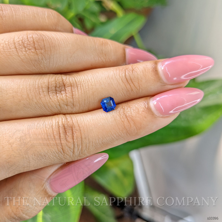 0.60 Ct. Blue Sapphire from Ceylon (Sri Lanka)