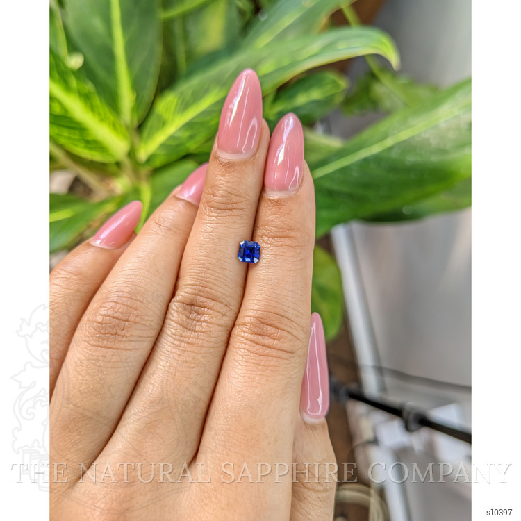 0.64 Ct. Blue Sapphire from Ceylon (Sri Lanka)