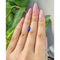 0.95 Ct. Blue Sapphire from Ceylon (Sri Lanka) Life Style