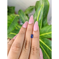 1.03 Ct. Blue Sapphire from Ceylon (Sri Lanka) Life Style