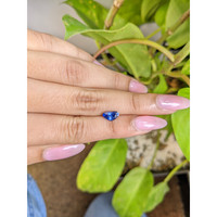 1.36 Ct. Blue Sapphire from Ceylon (Sri Lanka) Life Style