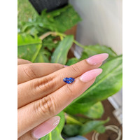 1.36 Ct. Blue Sapphire from Ceylon (Sri Lanka) Life Style