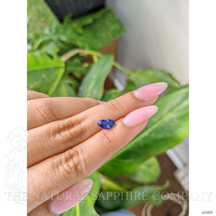 1.36 Ct. Blue Sapphire from Ceylon (Sri Lanka)