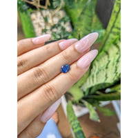 1.43 Ct. Blue Sapphire from Ceylon (Sri Lanka) Life Style