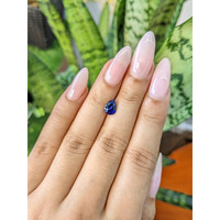 1.38 Ct. Blue Sapphire from Ceylon (Sri Lanka) Life Style