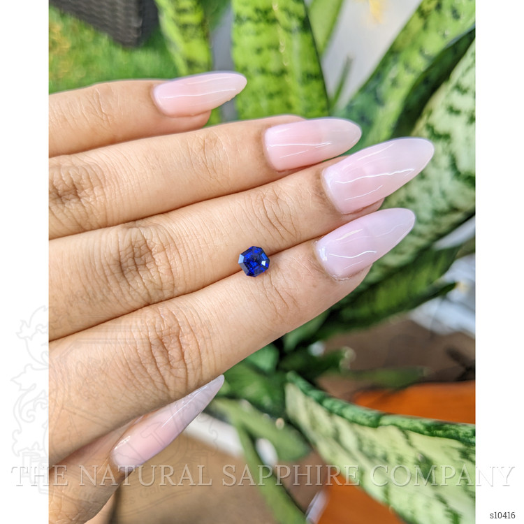 1.01 Ct. Blue Sapphire from Ceylon (Sri Lanka)