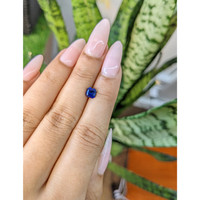 0.87 Ct. Blue Sapphire from Ceylon (Sri Lanka) Life Style
