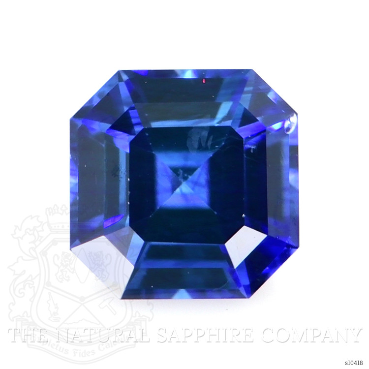 0.87 Ct. Blue Sapphire from Ceylon (Sri Lanka)