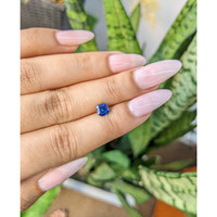0.87 Ct. Blue Sapphire from Ceylon (Sri Lanka) Life Style