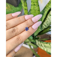 0.95 Ct. Blue Sapphire from Ceylon (Sri Lanka) Life Style