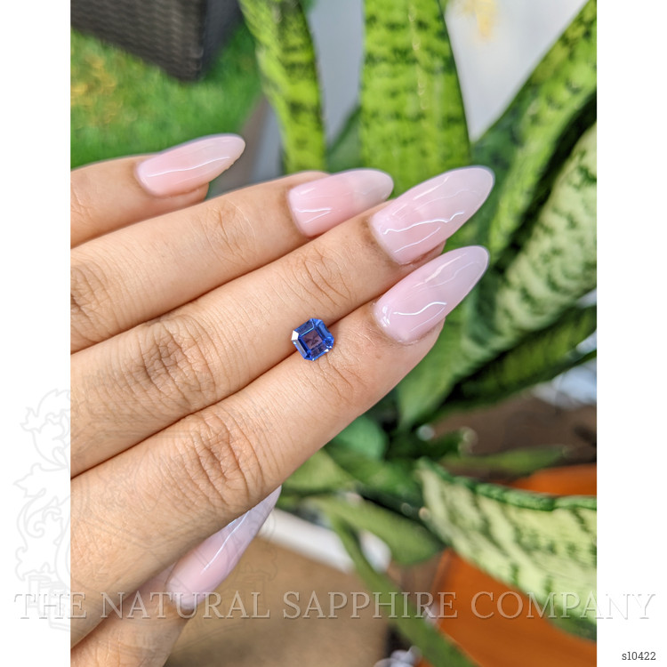 0.95 Ct. Blue Sapphire from Ceylon (Sri Lanka)