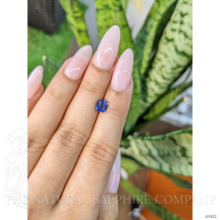 0.95 Ct. Blue Sapphire from Ceylon (Sri Lanka)