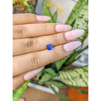 0.96 Ct. Blue Sapphire from Ceylon (Sri Lanka) Life Style