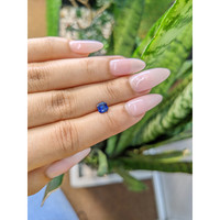 0.75 Ct. Blue Sapphire from Ceylon (Sri Lanka) Life Style