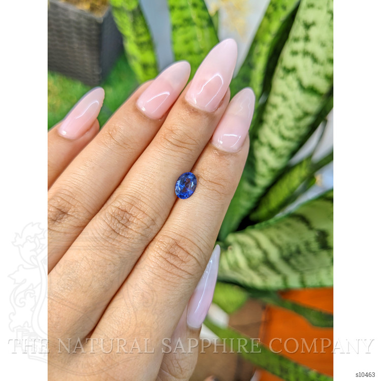 1.18 Ct. Blue Sapphire from Ceylon (Sri Lanka)
