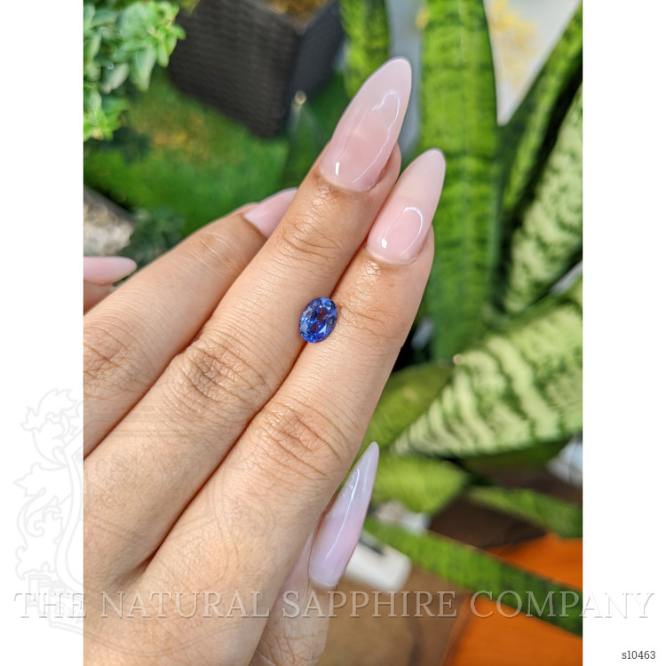 1.18 Ct. Blue Sapphire from Ceylon (Sri Lanka)