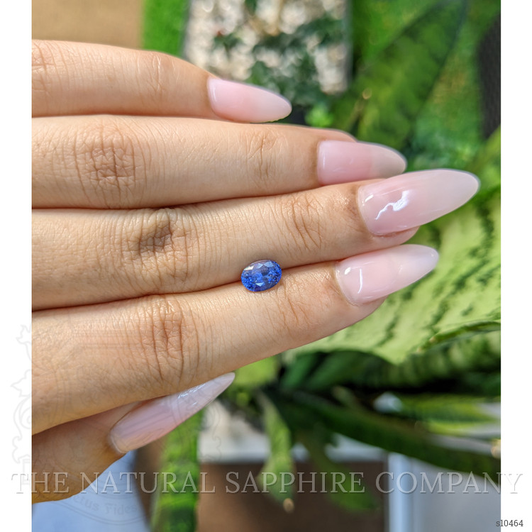1.27 Ct. Blue Sapphire from Ceylon (Sri Lanka)
