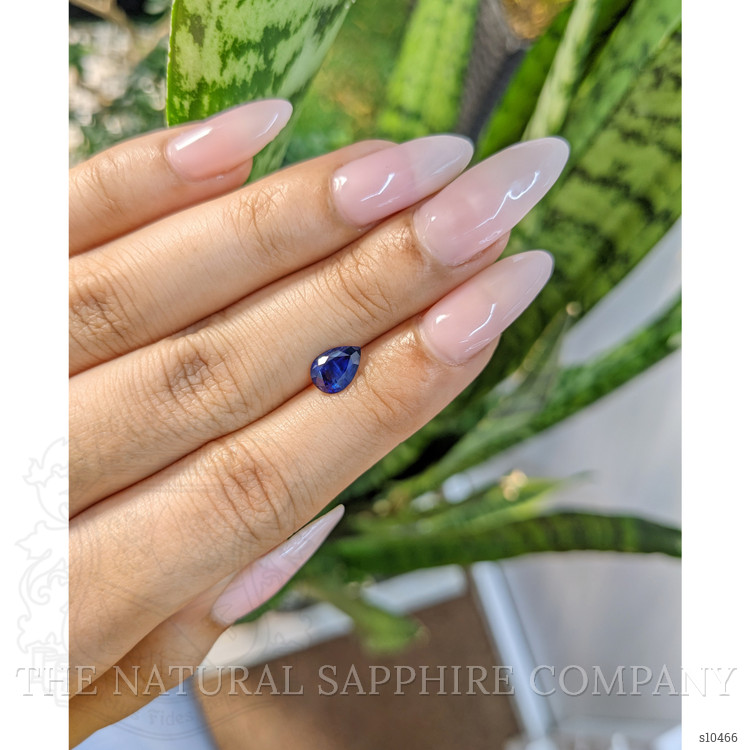 1.20 Ct. Blue Sapphire from Ceylon (Sri Lanka)