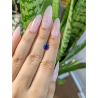 1.20 Ct. Blue Sapphire from Ceylon (Sri Lanka) Life Style