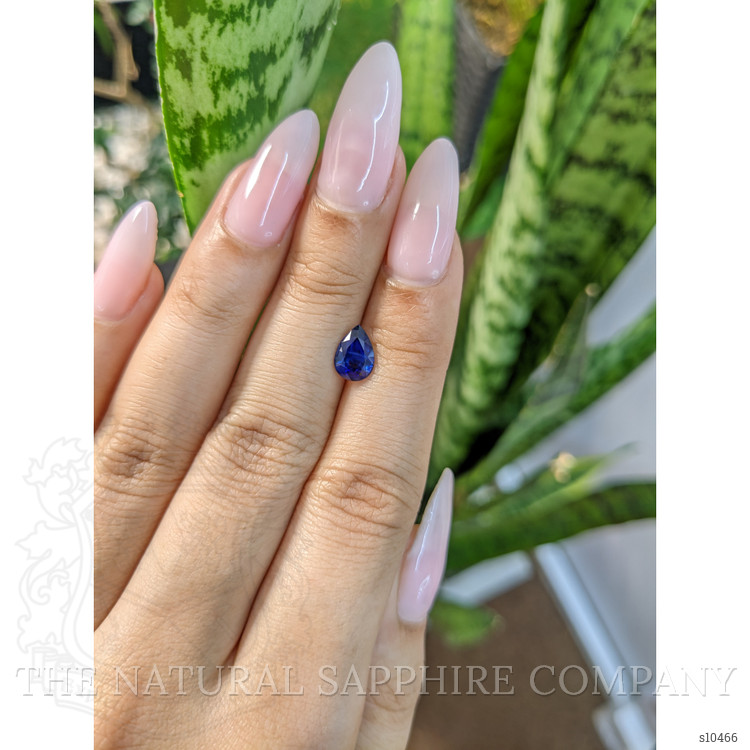 1.20 Ct. Blue Sapphire from Ceylon (Sri Lanka)