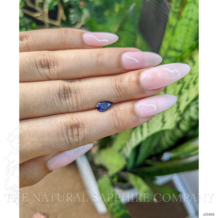 1.22 Ct. Blue Sapphire from Ceylon (Sri Lanka)