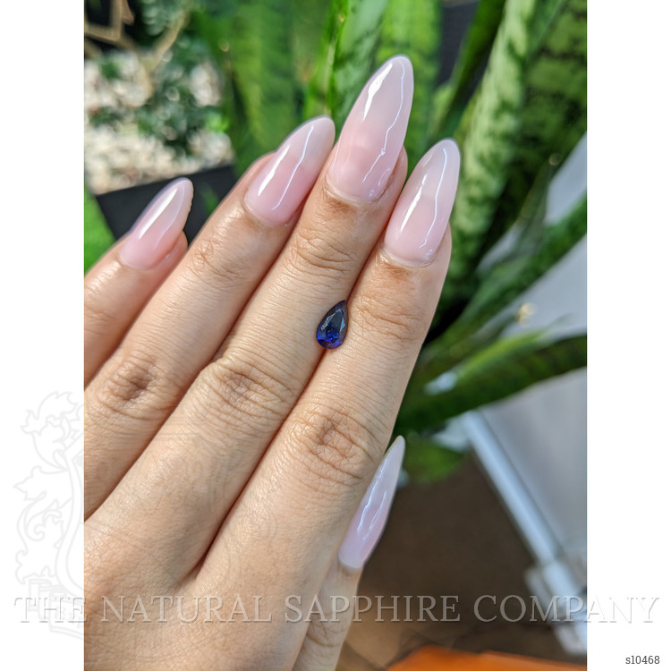 1.22 Ct. Blue Sapphire from Ceylon (Sri Lanka)