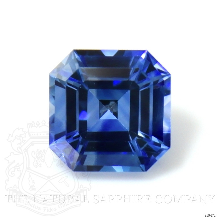 0.83 Ct. Blue Sapphire from Ceylon (Sri Lanka)