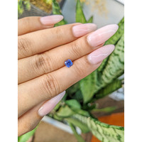 0.87 Ct. Blue Sapphire from Ceylon (Sri Lanka) Life Style