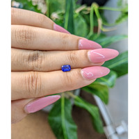 0.75 Ct. Blue Sapphire from Ceylon (Sri Lanka) Life Style