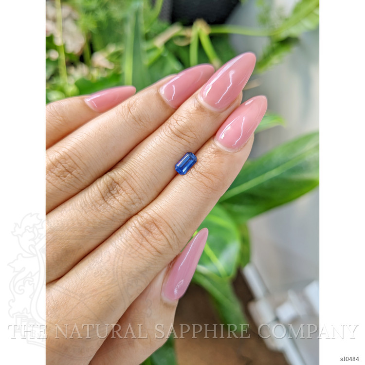 0.73 Ct. Blue Sapphire from Ceylon (Sri Lanka)
