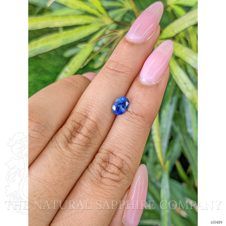 1.11 Ct. Blue Sapphire from Ceylon (Sri Lanka)