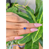 1.11 Ct. Blue Sapphire from Ceylon (Sri Lanka) Life Style