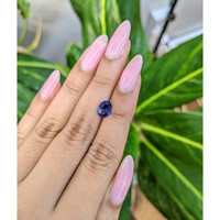 1.41 Ct. Bi Color Sapphire from Ceylon (Sri Lanka) Life Style
