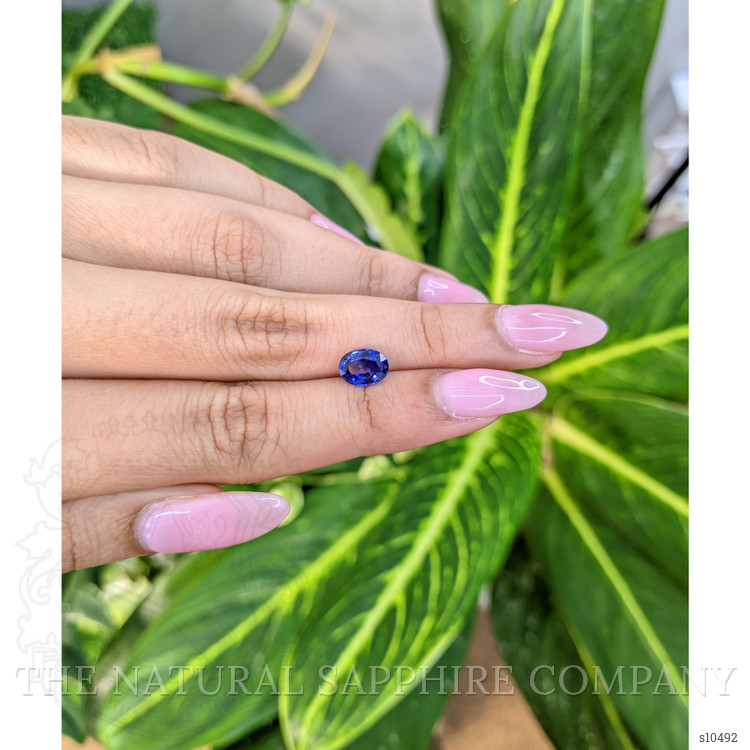 1.41 Ct. Bi Color Sapphire from Ceylon (Sri Lanka)