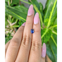 1.30 Ct. Blue Sapphire from Ceylon (Sri Lanka) Life Style