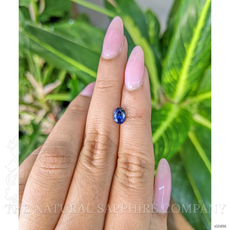 1.30 Ct. Blue Sapphire from Ceylon (Sri Lanka)
