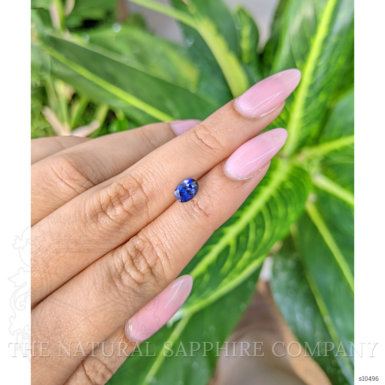 1.30 Ct. Blue Sapphire from Ceylon (Sri Lanka)